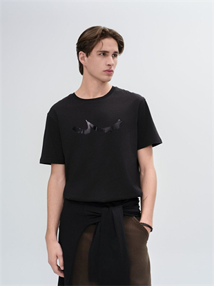 Ltb Pomıta Erkek Sıfır Yaka Kısa Kol T-Shirt 1225845276089