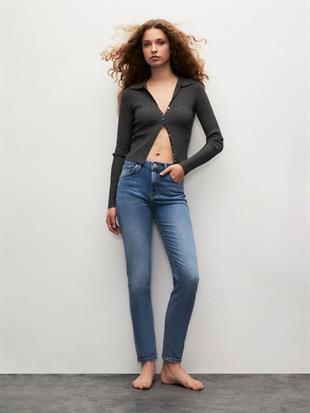 LTB Ronna X Inessa Yüksek Bel Dar Paça Slim Jean Pantolon