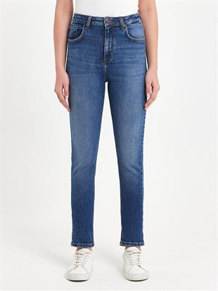 LTB Ronna x Kalaıs wash yüksek bel kadın jean kot pantolon