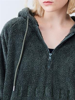 Ltb SERONO Peluş Kadın Sweatshırt