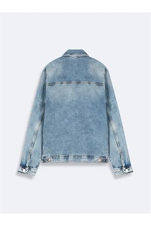 LTB Sımeon Velan Slım Jean Ceket 10096103314438