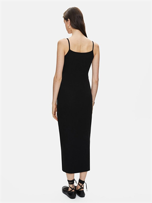 Ltb Tesemo Kadın Siyah Günlük Elbise