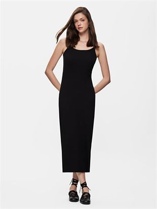 Ltb Tesemo Kadın Siyah Günlük Elbise