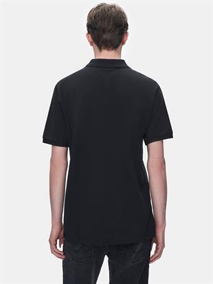 Ltb Wınado Erkek Siyah Polo Yaka  Kısa Kol Regular Siyah T-Shirt 1225845086089200