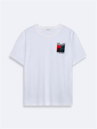 LTB YELODO Erkek Sıfır Yaka Kısa Kol Regular Siyah T-Shirt 1225841986089