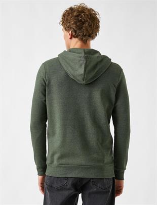 Ltb VINEE Fermuarlı Hırka Sweatshirt Kapüşonlu