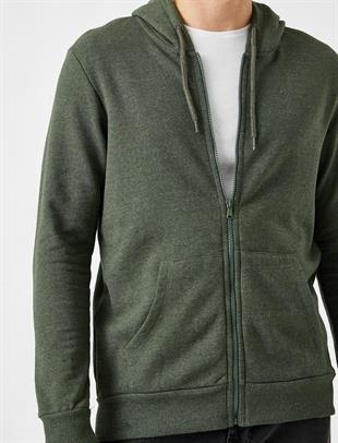 Ltb VINEE Fermuarlı Hırka Sweatshirt Kapüşonlu