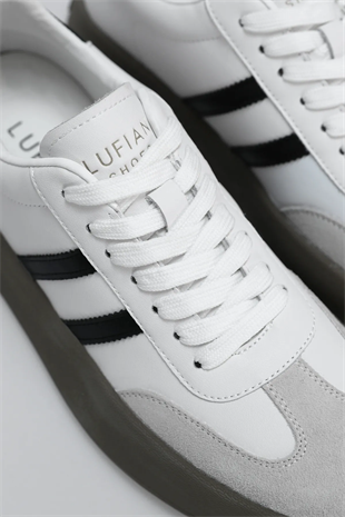 Lufian Samuel Erkek Sneaker Günlük Ayakkabı Bej 111230261