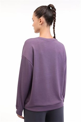 Lumberjack 16ALICE-C CK97 5PR Mor Kadın Sweatshir