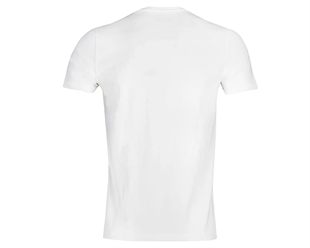 Lumberjack CT106 V NK T-SH 5FX V Yaka Kırık Beyaz Erkek Kısa Kol T-shirt 101939410