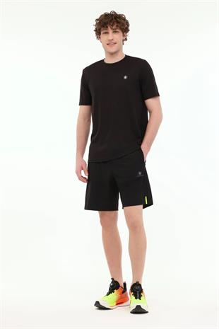 Lumberjack MB CT100 PES C T-SH 5FX Siyah Erkek Kısa Kol T-Shirt 101939390