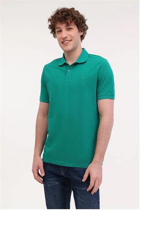 LUMBERJACK MB CT953 POLO T-SH 5FX Yeşil Erkek Kısa Kol T-Shirt 101952446