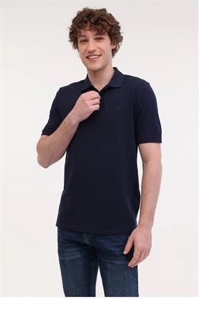 LUMBERJACK MB CT953 POLO T-SH 5FX Lacivert Erkek Kısa Kol T-Shirt 101939531