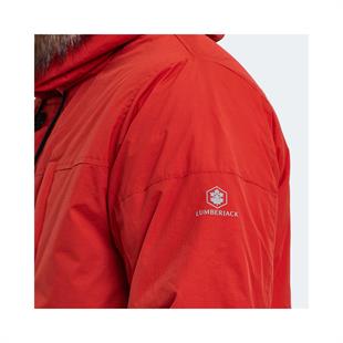 Lumberjack ML Freddy COAT 3SN54 3PR Erkek Turuncu Kapüşonlu Mont