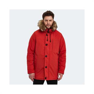 Lumberjack ML Freddy COAT 3SN54 3PR Erkek Turuncu Kapüşonlu Mont