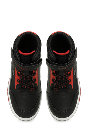 Lumberjack NITRA HI 5PR Siyah Erkek Çocuk High Sneaker
