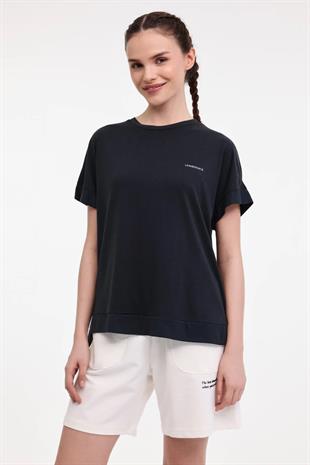 Lumberjack WL REGINA 11LYG33 5FX Siyah Kadın Kısa Kol T-Shirt