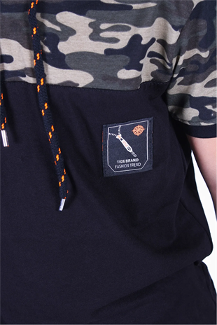 Kamuflaj Desenli T-shirt Erkek Çocuk