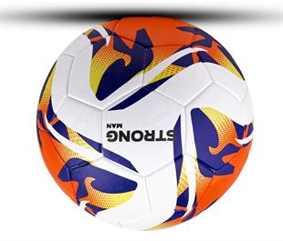 StrongMen 4 Astarlı Suni Deri Sert Zemin Halı Saha Futbol Topu No:5 BSF-8000