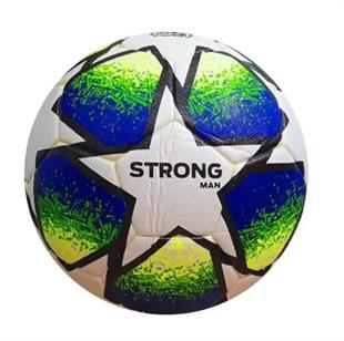 StrongMen Lazer kesim 4 Astarlı Suni Deri Sert Zemin Halı Saha Futbol Topu No:5 BSF-8000