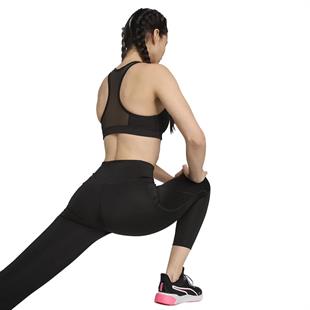 Puma 4Keeps Kadın Siyah Antrenman Sporcu Sütyeni 52696101
