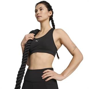 Puma 4Keeps Kadın Siyah Antrenman Sporcu Sütyeni 52696101