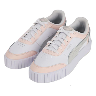 PUMA Carina Mia Lace Up Kadın Beyaz Sneakers Ayakkabı