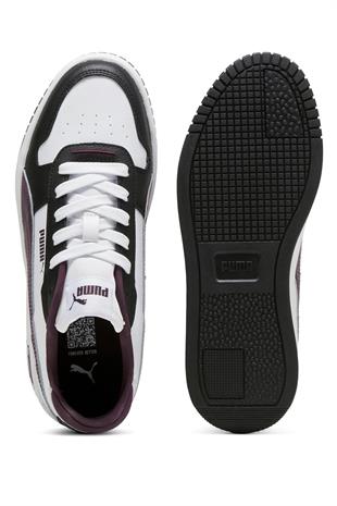 Puma Carina Street Kadın Sneaker Beyaz Mor Ayakkabı 38939027