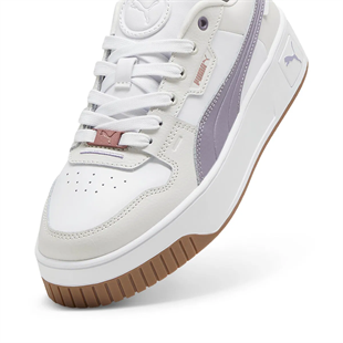 Puma Carina Street Lux Kadın Beyaz Sneaker Ayakkabı 39748706