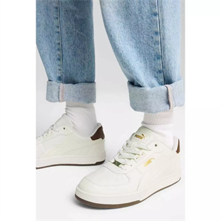 Puma Caven 2.0 Lux Beyaz Erkek Günlük Spor Ayakkabı