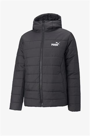 Puma Essential Hooded Padded Erkek Siyah Günlük Stil MONT 84893801Puma848938-01