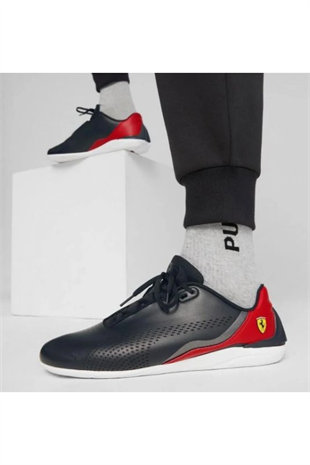 Puma Ferrari Drift Cat Decima Erkek Lacivert Sneaker Ayakkabı 307193-07