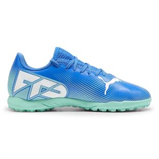 Puma Future 7 Play Tt Jr Çocuk Mavi Halı Saha Ayakkabısı 10795001