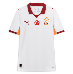 Puma Galatasaray Dış Saha Unisex Beyaz Futbol Forması 77981102