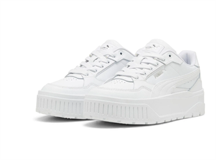 Puma Karmen II Idol Kadın Beyaz Spor Ayakkabı Beyaz 39746102