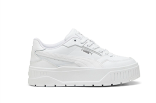Puma Karmen II Idol Kadın Beyaz Spor Ayakkabı Beyaz 39746102
