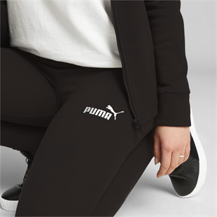 Puma Metallic Tracksuit Tr Kadın Siyah Eşofman Takımı 67370101