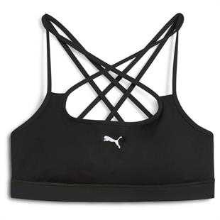 Puma Move Strappy Bra Kadın Siyah Antrenman Sporcu Sütyeni 52622451