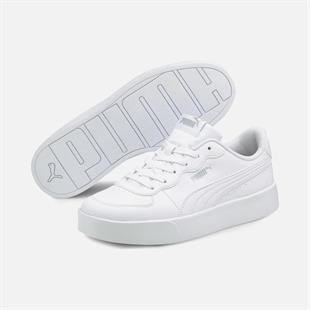 Puma Skye Clean Beyaz  Kadın Spor Ayakkabı 38014702