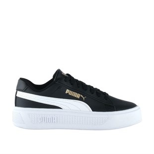 Puma Smash Platform V3 Kadın Siyah Günlük Spor Ayakkabı 390758-02