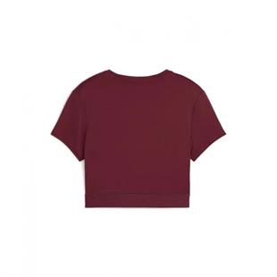 Puma STRONG TEE - SHORT Mor Kadın Crop T-Shirt 52680596