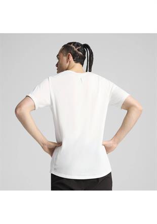 Puma Velocıty Run Tri-Blend Beyaz Erkek Tişört 52660302