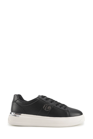 U.S. Polo Assn.ALSO 4PR Siyah Kadın Sneaker Ayakkabı 101885248