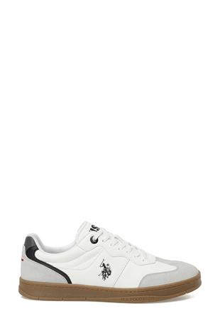 U.S. Polo Assn. YALE 5PR Beyaz Erkek Sneaker
