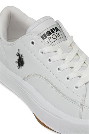U.S. Polo Assn. GINGER 4PR Beyaz Kadın Sneaker Ayakkabı 101812683