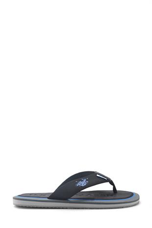 U.S. Polo Assn. VITUS 5FX Siyah Erkek Terlik