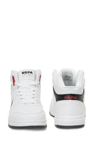 U.S. Polo Assn. Presto Hi Erkek Günlük Uzun Konçlu Sneaker Spor Ayakkabı 101812440