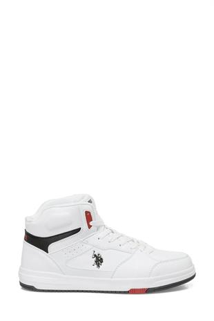 U.S. Polo Assn. Presto Hi Erkek Günlük Uzun Konçlu Sneaker Spor Ayakkabı 101812440