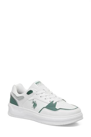 U.S. Polo Assn.ALUCARD 5FX Beyaz Yeşil  Erkek Sneaker 101938148