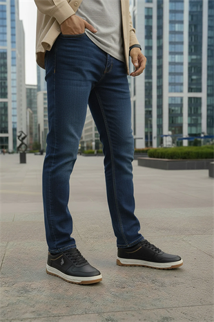 U.S. Polo Assn. BELO 5PR Siyah Erkek Sneaker